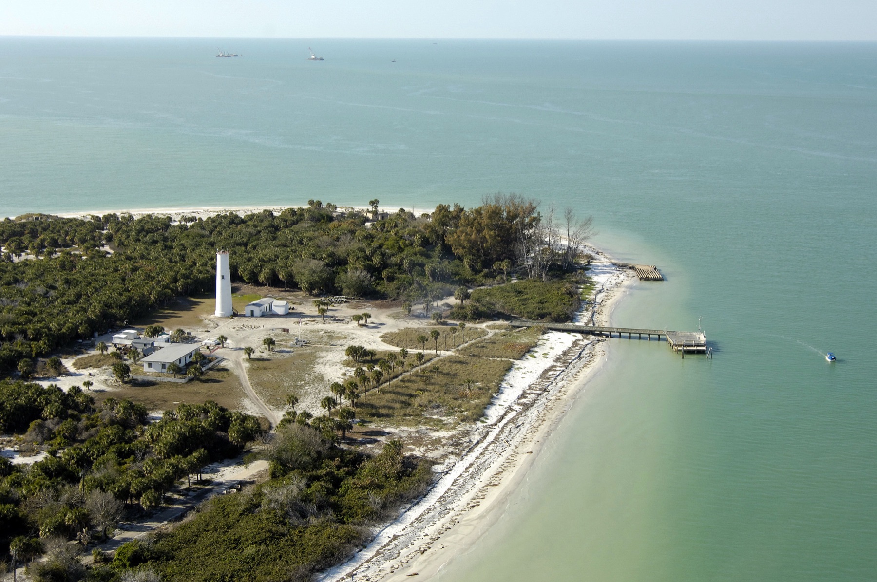 Egmont Key coastal destination near St. Petersburg, Florida